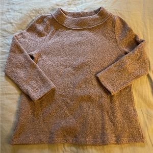 LOFT Mock neck Pink Sweater Size Medium